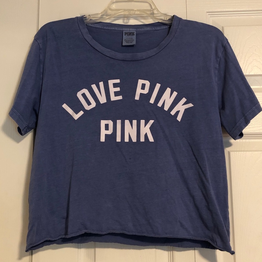 VS PINK- Crop Tee